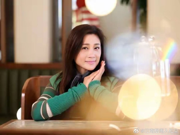 袁潔儀自爆曾三度流產（圖片來源：微博@江南煙雨入紅塵）
