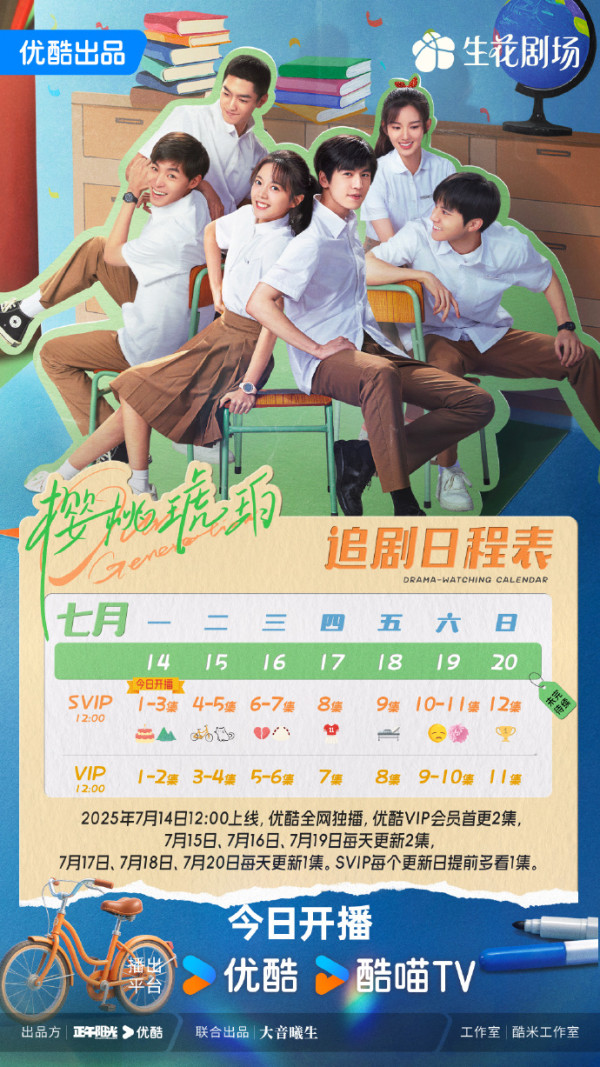 櫻桃琥珀線上看劇情（圖片來源：微博＠櫻桃琥珀）