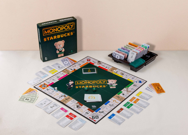 Starbucks全球首副大富翁珍藏版  附上架日期!