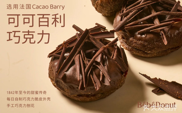 圖片來源：大眾點評@BebeDonut热呼呼的多拿滋(深圳卓悦中心店)