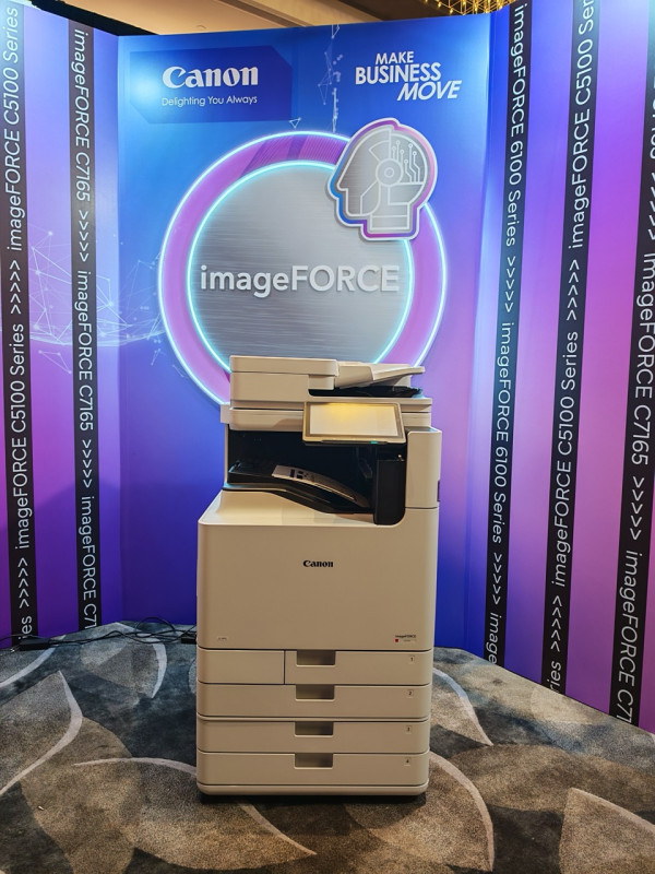 佳能AI革新辦公室設備 全新imageFORCE系列設AI Genie 2高效自動化商業管理
