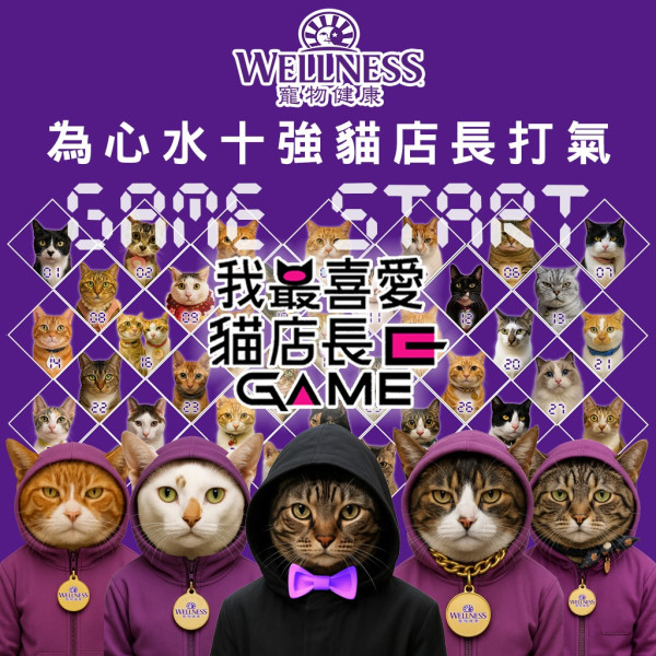我最喜愛貓店長2025投票開始！38位貓店長入圍選出人氣10強