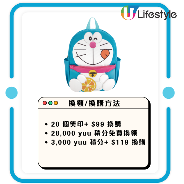 惠康笑印換購  ｜7. 神奇小背囊