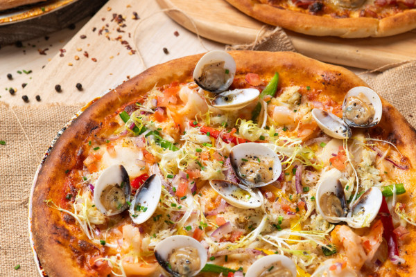 CAFE DECO PIZZERIA圓方店升級 豚肉三重奏薄餅+南瓜芝士丸+白酒藍青口