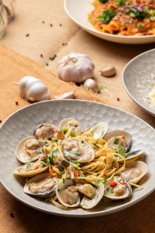 CAFE DECO PIZZERIA圓方店升級 豚肉三重奏薄餅+南瓜芝士丸+白酒藍青口