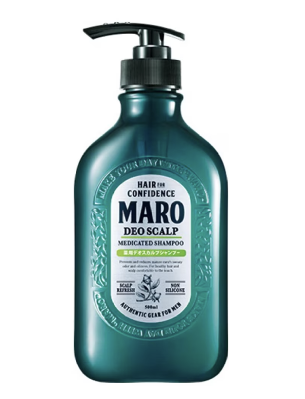 去頭油洗頭水|MARO 除臭淨油防脫洗頭水(無矽配方)