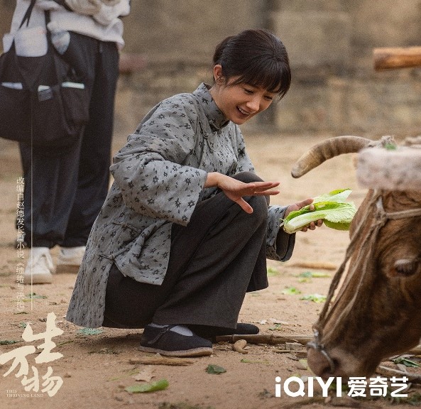 楊冪待播劇之一《生萬物》「村婦造型」曾登上熱搜（圖片來源：微博@生萬物）
