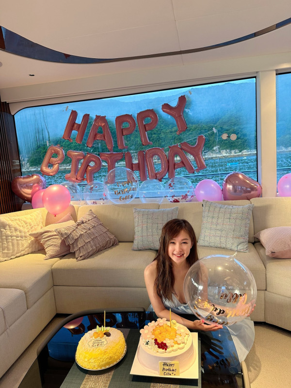 樂瞳私人遊艇豪華慶祝38歲生日！公開非一般富貴生活：打golf打到手痛