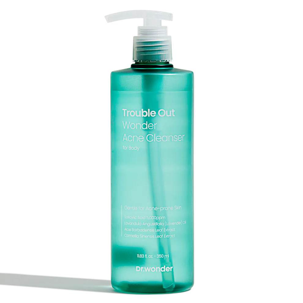 消除背部暗瘡｜Dr.wonder 抗痘沐浴乳