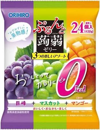 不受影響蒟蒻果凍
