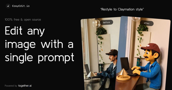 實試｜超輕鬆零基礎改圖 EasyEdit 一句話免費改圖 【附簡易教學】