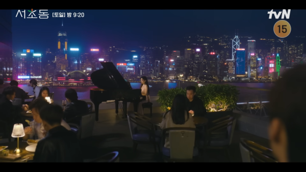 瑞草洞香港取景打卡點（圖片來源：YouTube@tvndrama）