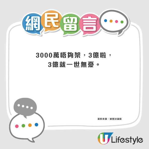 六合彩頭獎800萬被嫌少 港人批「做得啲乜」最少要有3000萬？