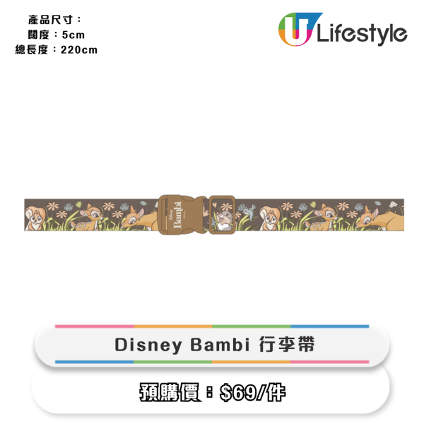 便利店全新迪士尼精品！Chip 'n' Dale麻雀套裝 / 小鹿斑比旅行用品 / Care Bears 床品！輸入指定優惠碼即減$200
