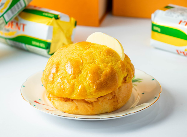 台北師大夜市必吃美食（圖片來源：FB@好好味冰火菠蘿油）