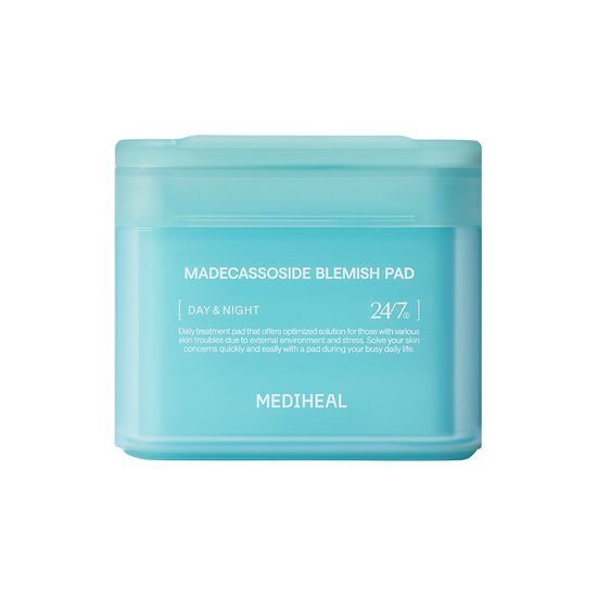 Olive Young必買護膚品｜MEDIHEAL Madecassoside Blemish Pad積雪草舒緩護膚棉片 約HK$162
