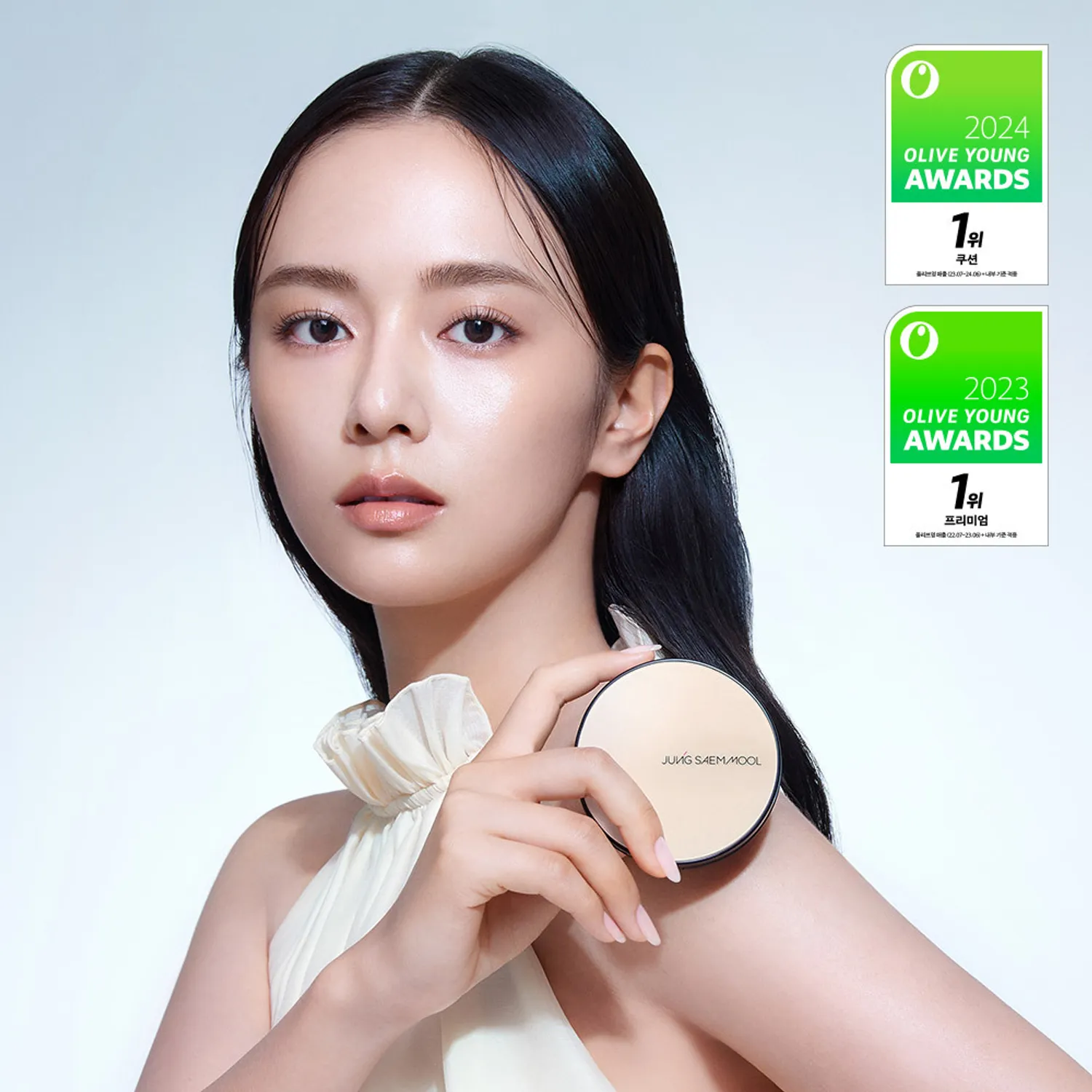 Olive Young必買化妝品｜JUNGSAEMMOOL Essential Skin Nuder Cushion 裸妝感氣墊粉餅 