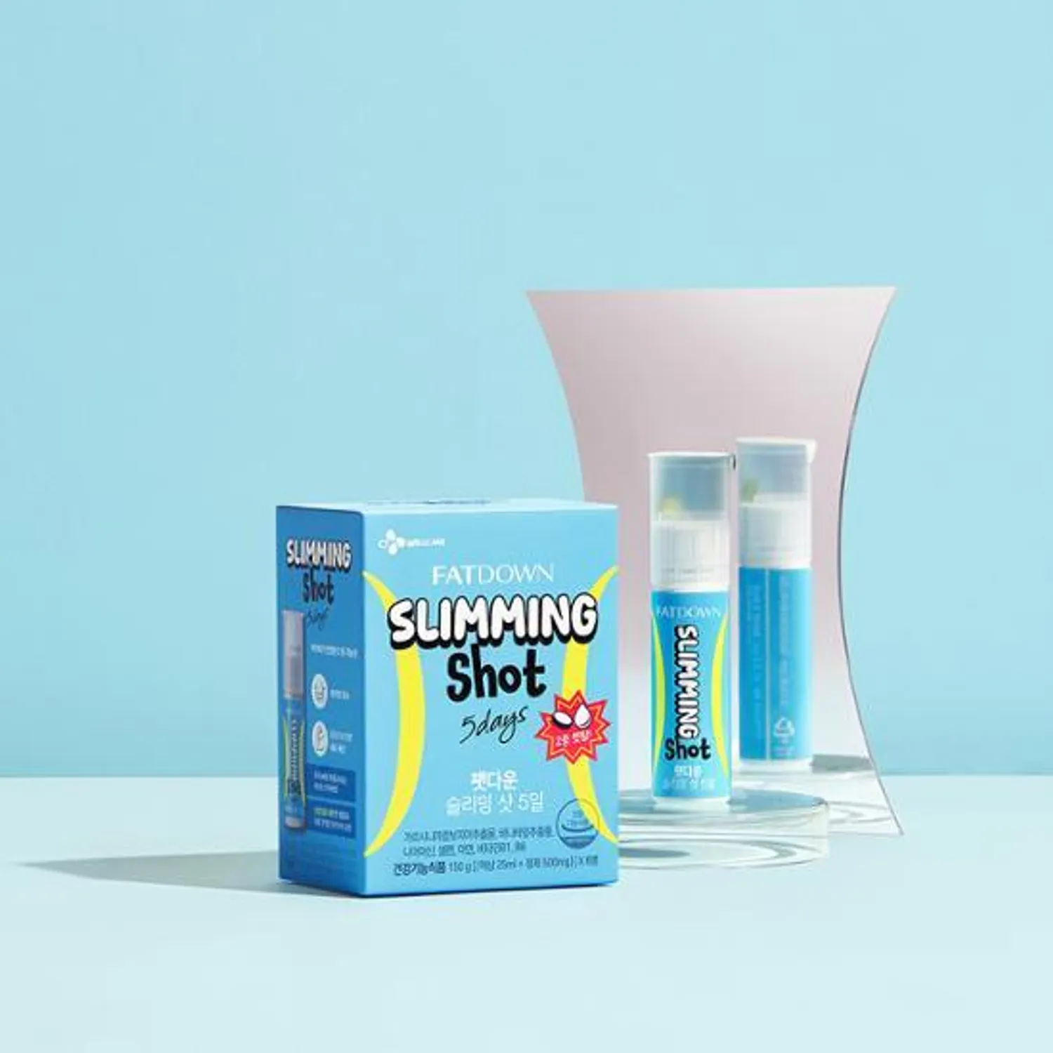 Olive Young必買身體護理用品｜FATDOWN Slimming Shot 