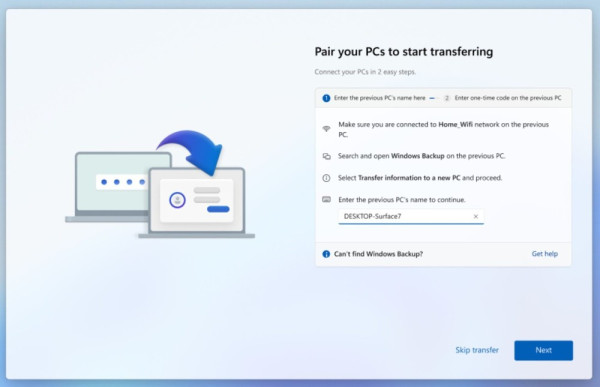 教學｜Windows 11資料轉移技 舊機檔案輕鬆過新機 2個步驟即搞掂