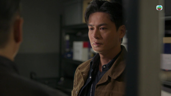 執法者們｜羅子溢1分半鐘零對白情緒爆發 演技大躍進含淚激動槍指吳啟華