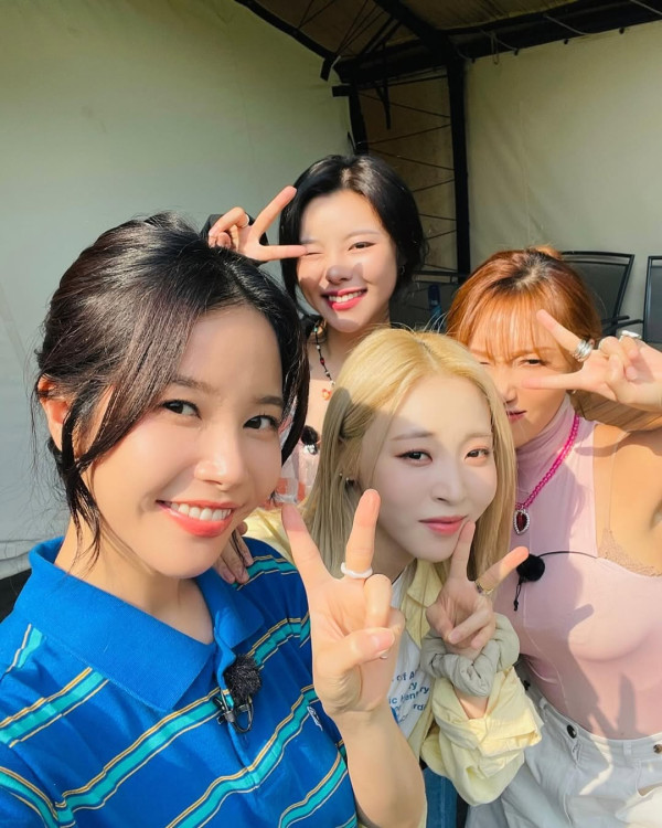 MAMAMOO頌樂翻唱〈Golden〉（圖片來源：IG@solarkeem）