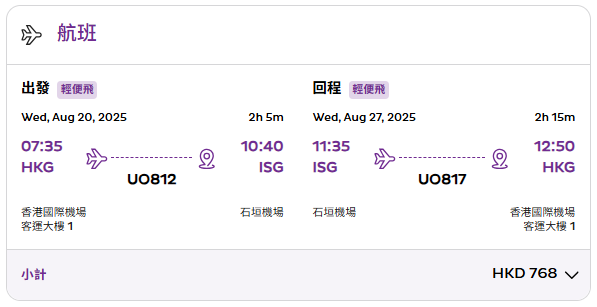 暑假必睇！香港快運推限時機票優惠！ 最平78蚊起飛沖繩/石垣島/宮古島 