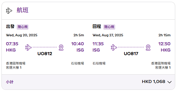 暑假必睇！香港快運推限時機票優惠！ 最平78蚊起飛沖繩/石垣島/宮古島 