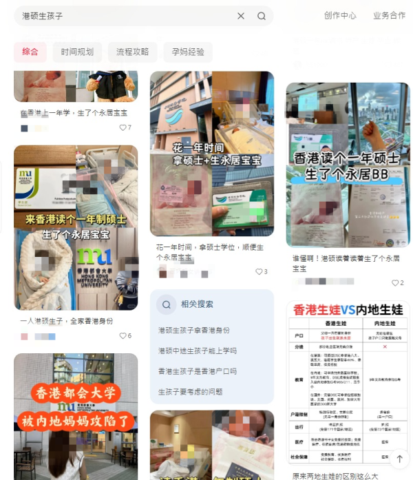 小紅書大量港碩生仔攻略！內地女爆不少人來港靠讀書生「永居寶寶」捱轟