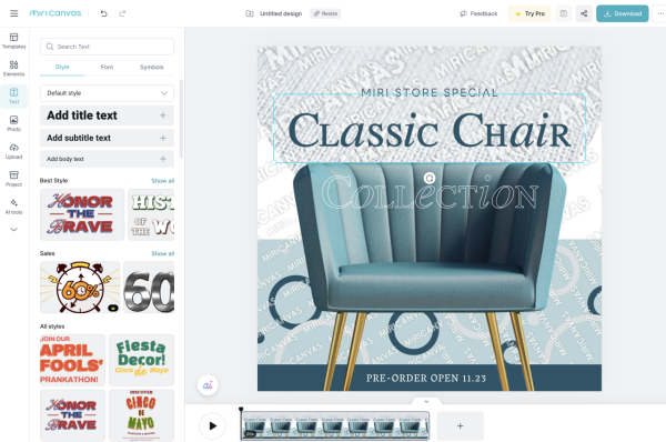 Canva 成日死？ 實試｜MiriCanvas 九成相似 惟 3 大不足要留意