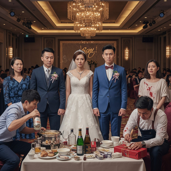 新娘怒轟好友1拖4做婚禮老鼠！5個人包$300人情偷近$5000酒水／事後造謠新娘