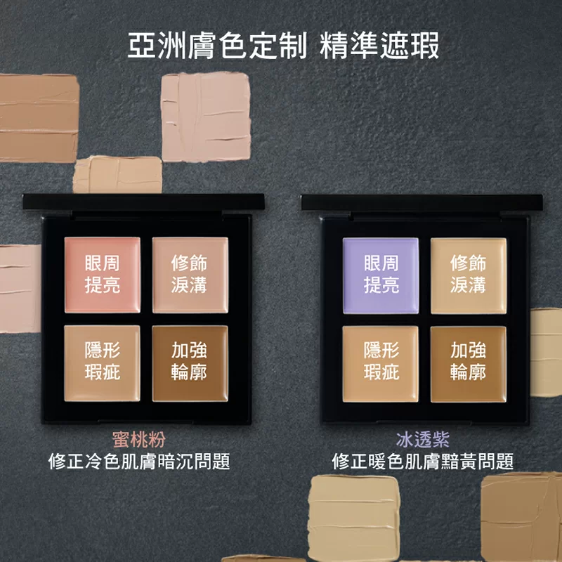 遮瑕盤推薦｜shu uemura unlimited ccc 遮瑕調色組合