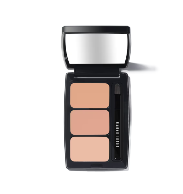 遮瑕盤推薦｜BOBBI BROWN 原膚長效三色遮瑕盤