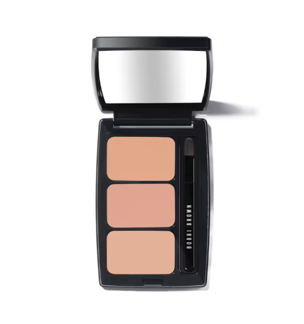 遮瑕盤推薦｜BOBBI BROWN 原膚長效三色遮瑕盤