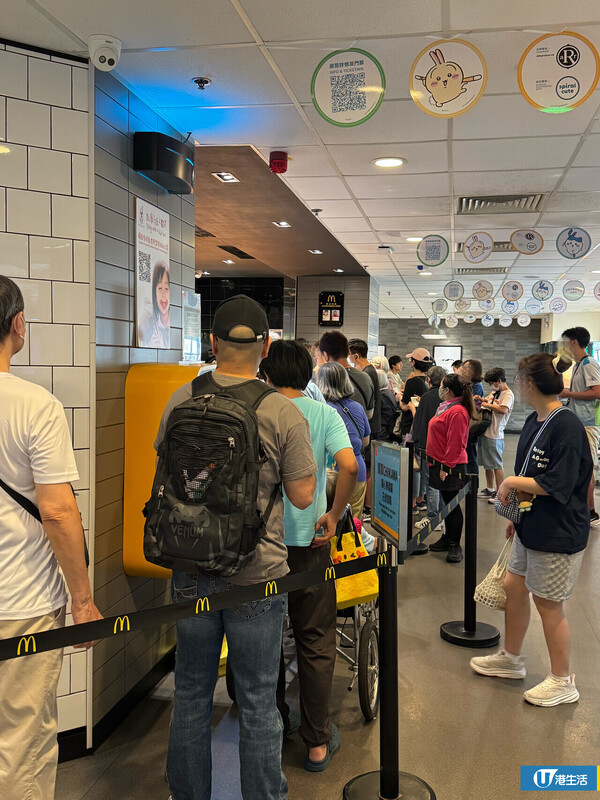 直擊麥當勞Chiikawa玩具開賣首日！分店門外朝早排長龍！店員透露每間舖限量咁多...