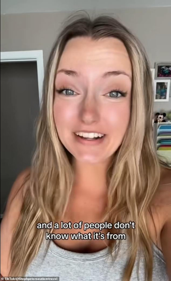 （圖片來源︰TikTok@Stephpetersautismtravel）