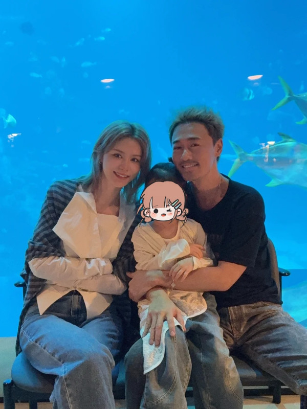 為女兒入住海底房間(圖片來源：小紅書@小格格）