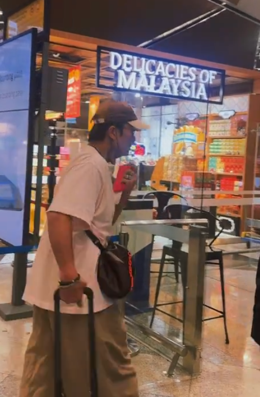 為見一面而選擇送機（圖片來源：小紅書@聰迷@Ella）