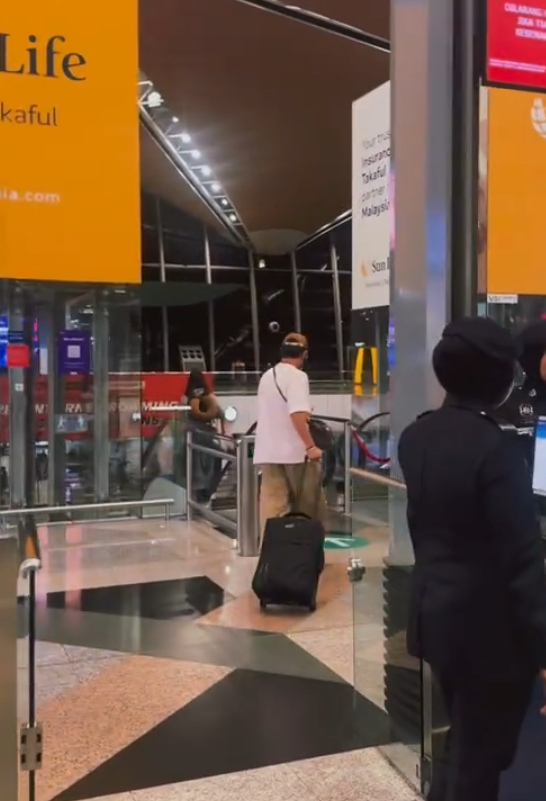 為見一面而選擇送機（圖片來源：小紅書@聰迷@Ella）