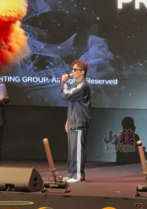 到新加坡出席醒獅活動（圖片來源：IG@joelshanchung）