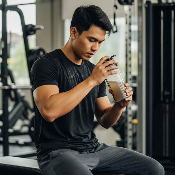 健身蛋白粉︱健身男連吃半個月蛋白粉患肝衰竭 營養師︰每日2勺蛋白粉已達每日攝取量