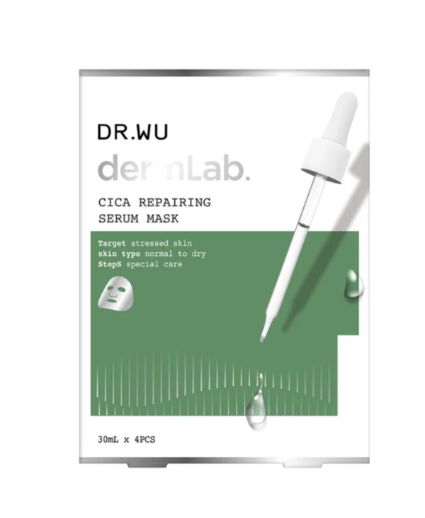 積雪草面膜推薦｜DR.WU 積雪草舒敏精華面膜