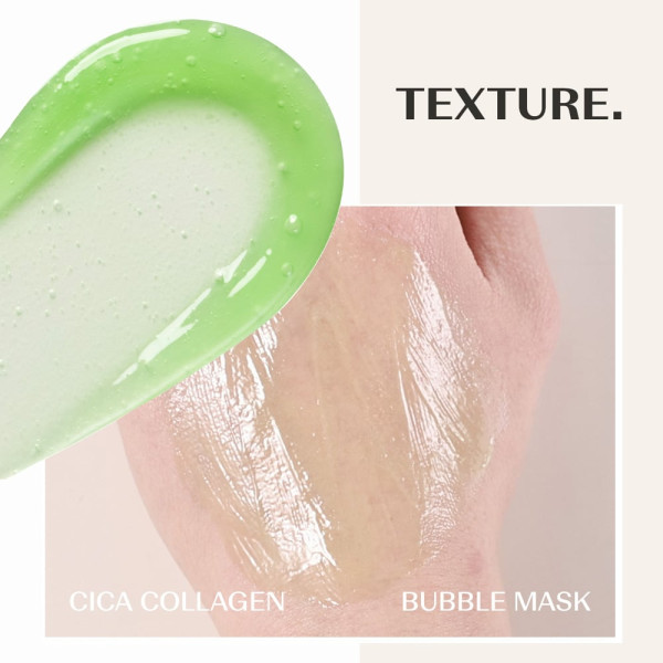 積雪草面膜推薦｜The SAEM 積雪草膠原蛋白泡泡面膜