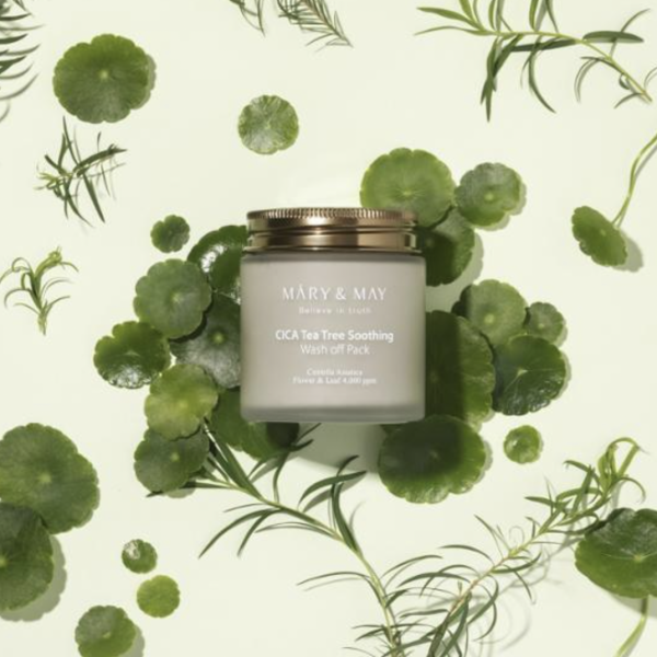 積雪草面膜推薦｜Mary & May 積雪草茶樹舒緩面膜