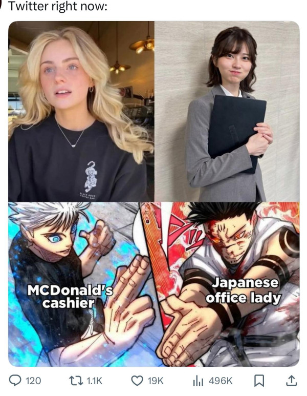 挑戰最美上班照！日本 OL 電暈社交媒體 香港網民：最多7分