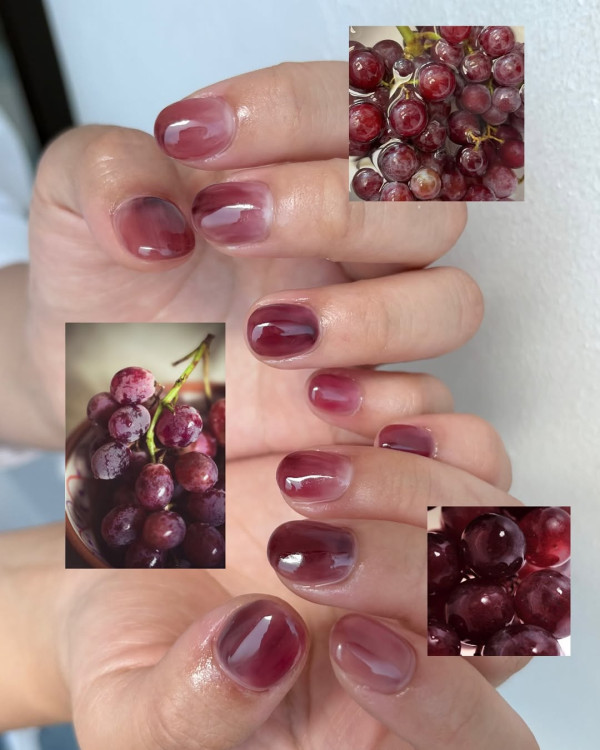 美甲款式推薦|水果系美甲 圖片來源:IG@nail.nuha