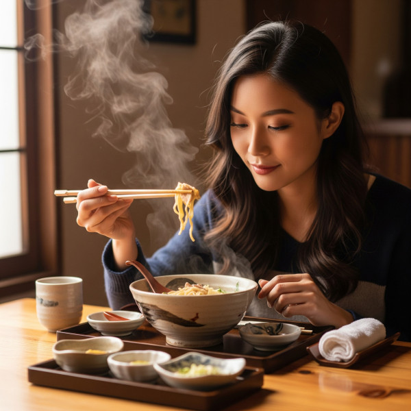 筷子本身不會生長黃麴毒素，而木製餐具難免接觸食物殘渣，就可能導致發霉，因此建議定期更換。（AI製圖）