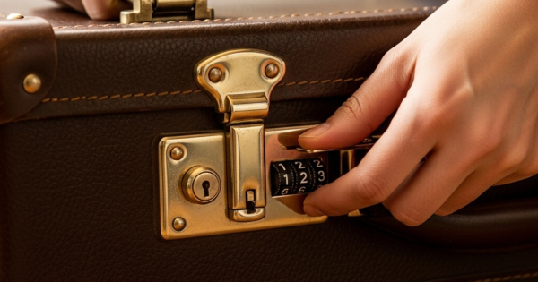 忘記行李箱密碼解決方法。圖片來源:Travel Sentry
