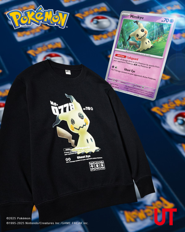 UNIQLO聯乘Pokémon推出全新UT系列！T恤/衛衣搶先睇！聯乘T恤限時劈價$59起！