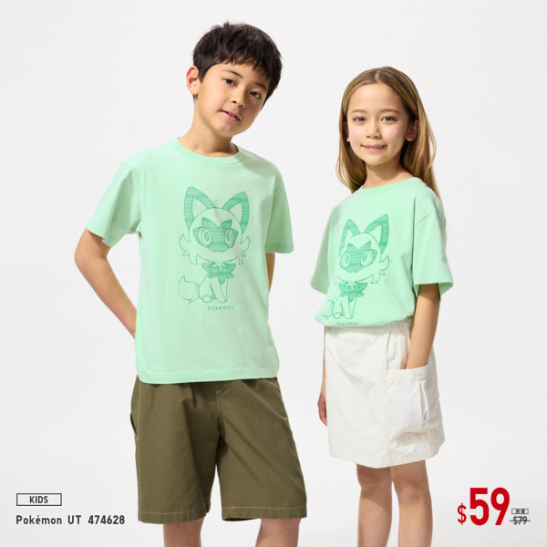 童裝 Pokémon UT$59 