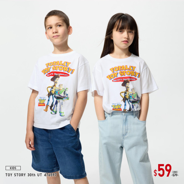童裝 TOY STORY 30th UT$59